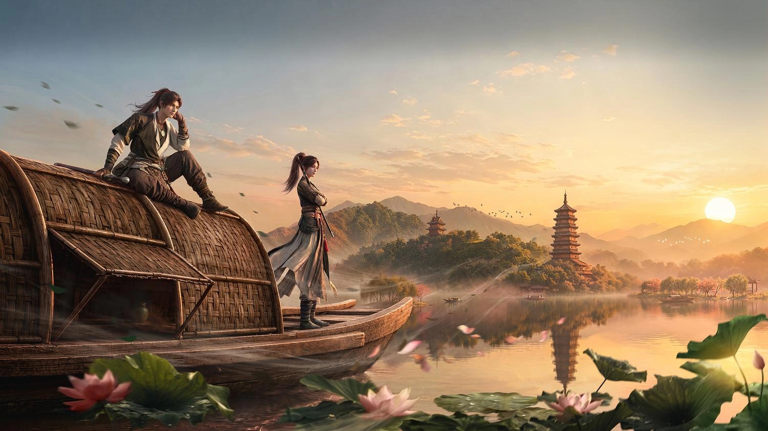 风生水起少年游，远程燕云赴杭州